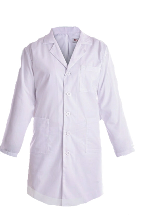 BH Belted Lab Coat With Inner Pockets