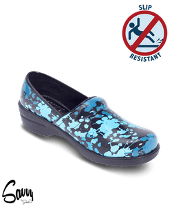 Savvy Blue Splatter Shoe