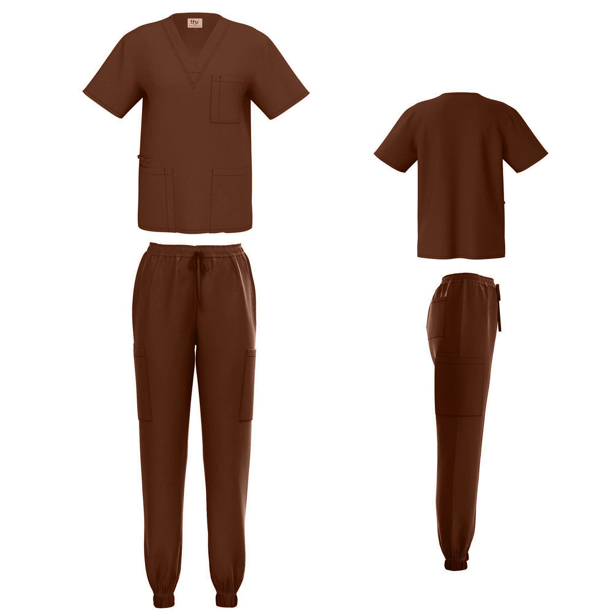 Beverly Hills Brown Jogger Set