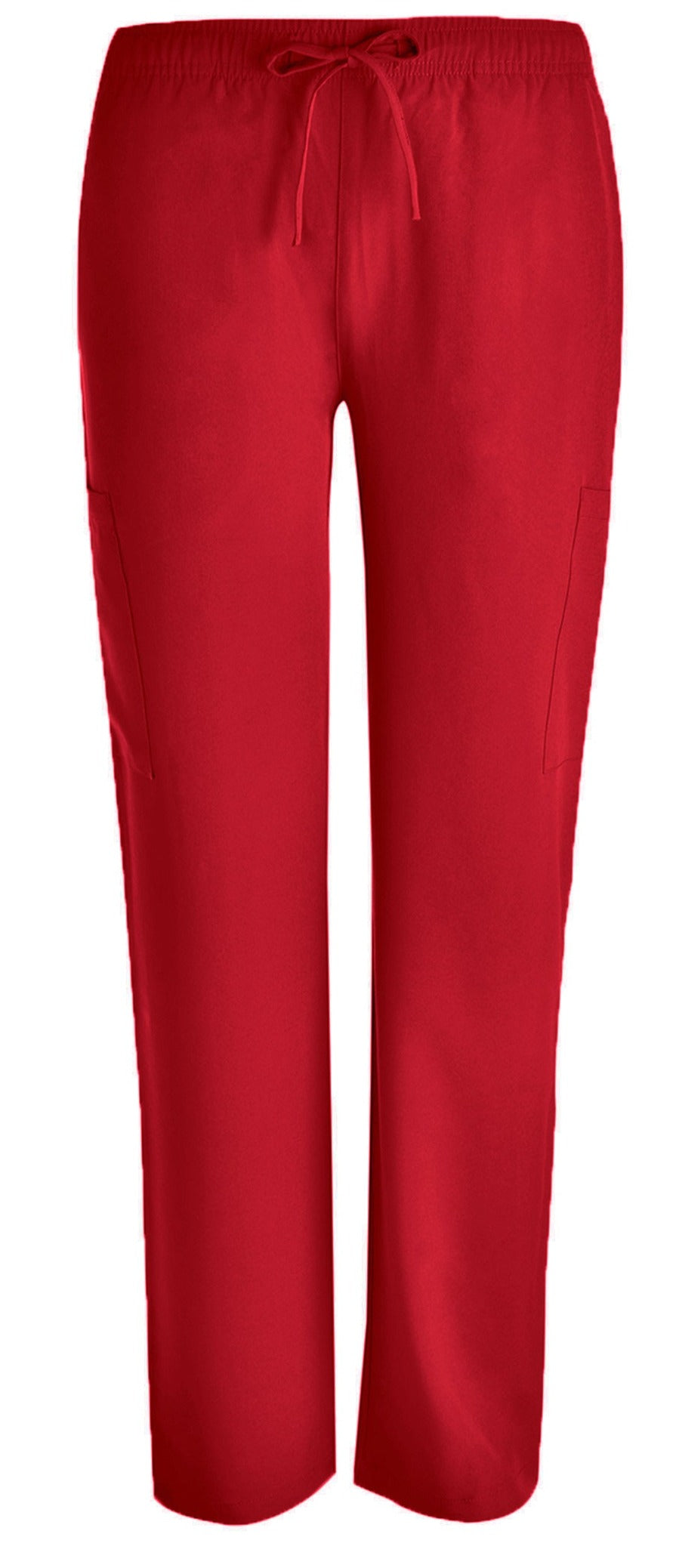 Beverly Hills Unisex Red Stretch Scrub Pants