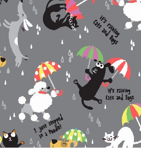 Print Top - Kitty Poodle Storm - SMALL ONLY
