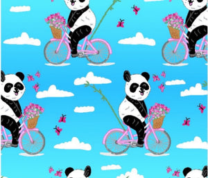 Print Top - Panda Cycle