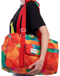 Nurse Bag Waterproof - Colorful Parrot