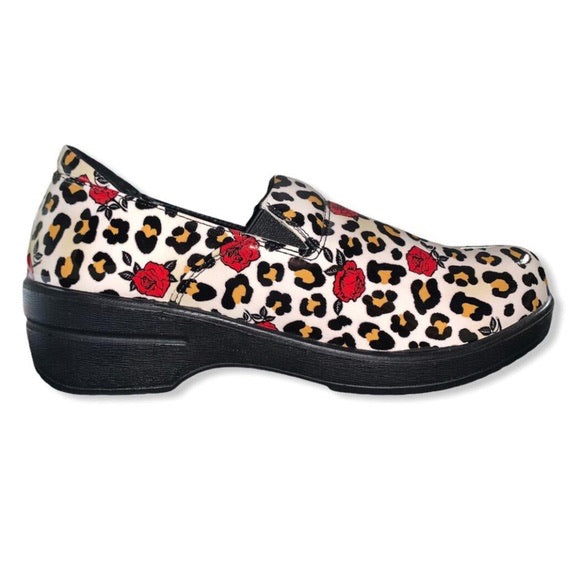 Leopard Rose Mini Marilyn Shoe